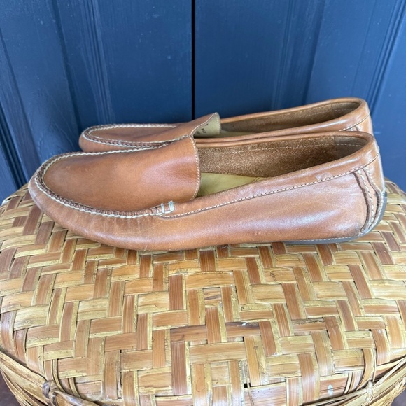 Polo by Ralph Lauren Brown Woodley Driving Loafers Size 9.5 D - Picture 4 of 8